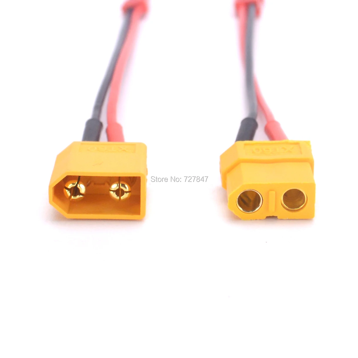 XT60 Mannelijke/Vrouwelijke Connector Jst Plug Charger Adapter Lipo Batterij Model Opladen Adapter Converter Lood 22AWG