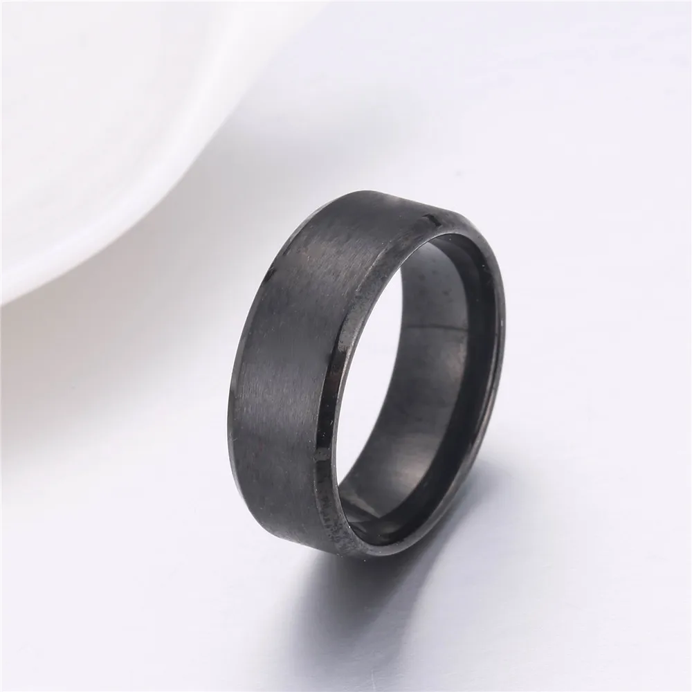 JingYang Men The Creative Explosion Stainless Steel Ring Windsurfing Minimalist Personality Ring High Quality