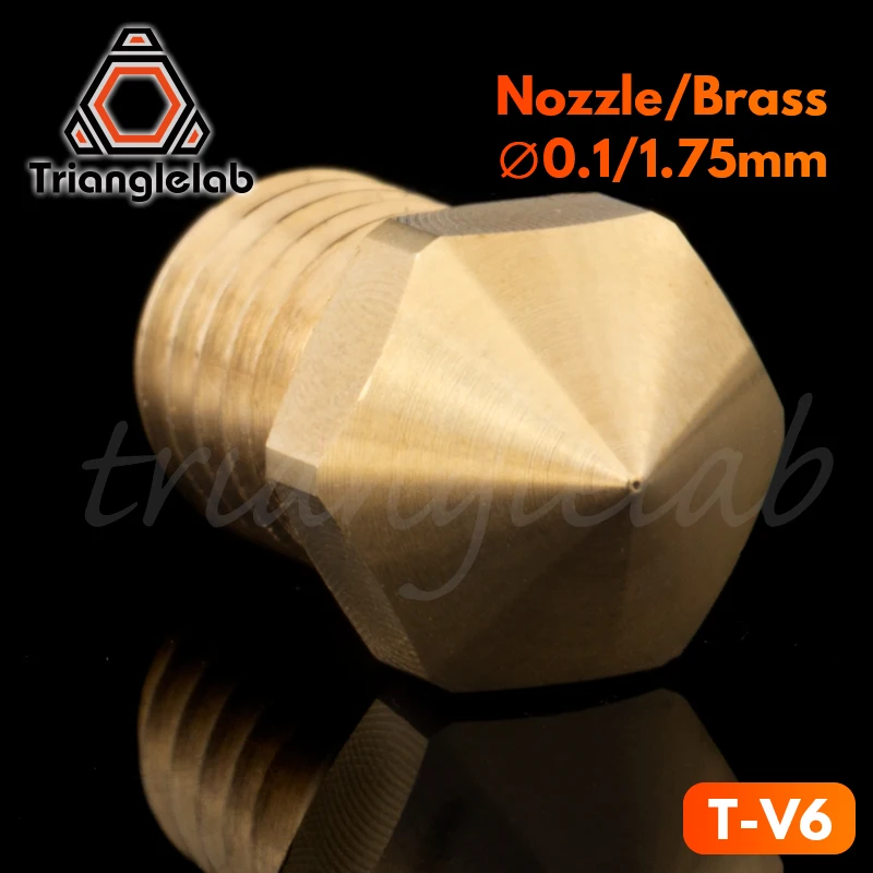 Trianglelab buse T-V6 Top qualité V6 buse pour imprimantes 3D hotend M6 fil pour buses hotend tatan extrudeuse