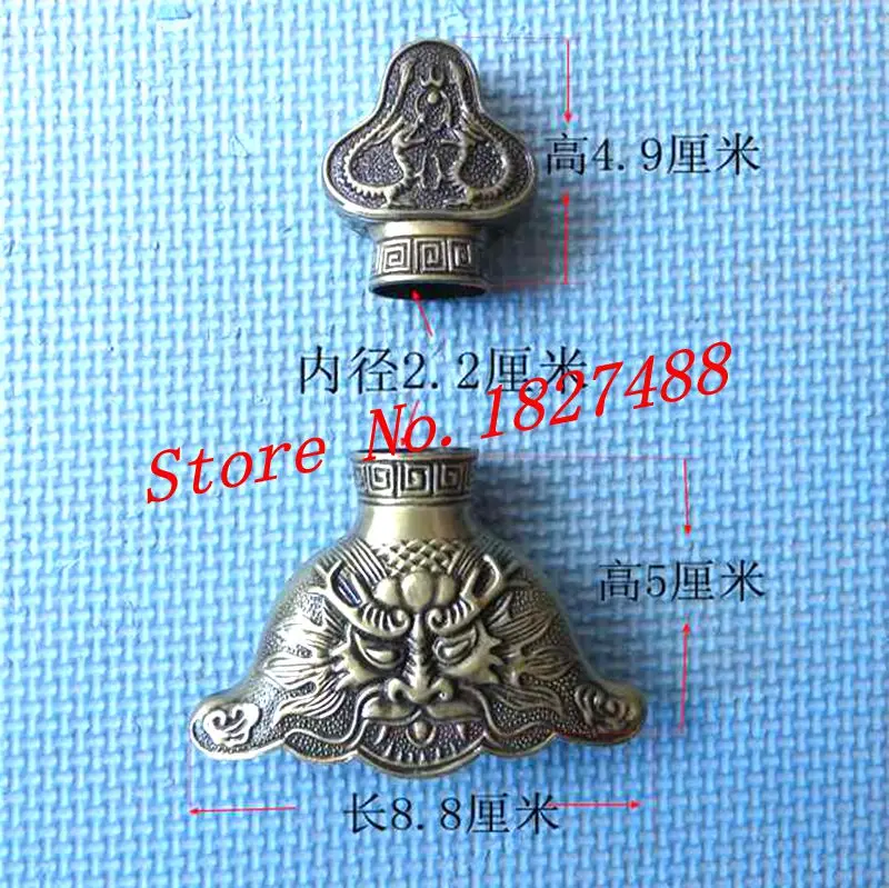 Handmade Chinese TaiChi/WuShu Jian Sword Kirsite Fitting Dragon Pattern TaiJi Sword DIY Parts Set