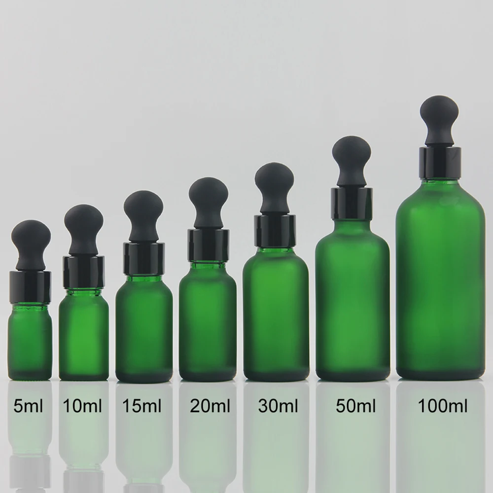 

custom dropper bottles 5ML mini portable essential oil dropper cosmetic packaging perfume container