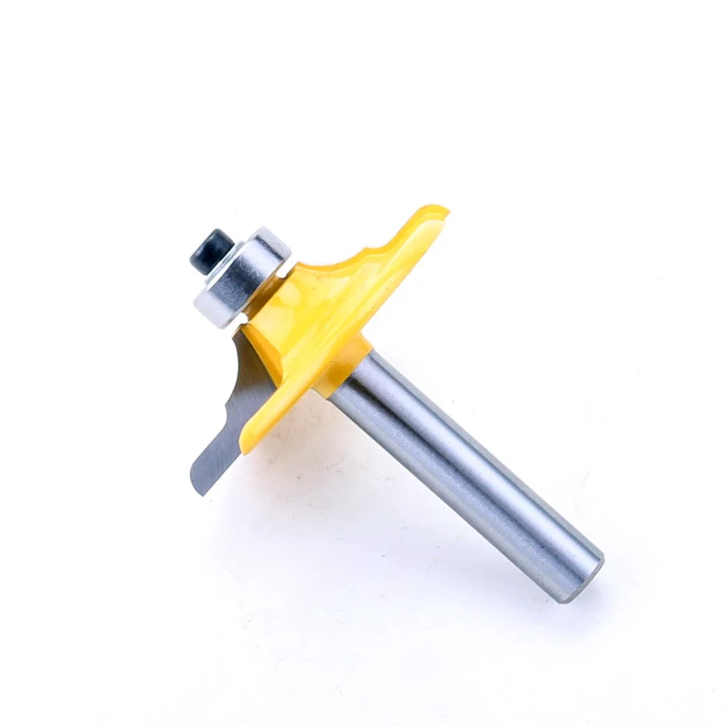 1PC 8mm Shank Classical Euro Style Door Front Edging Router Bit Trimming Wood Milling Cutter for Woodwork Cutter Power Tools