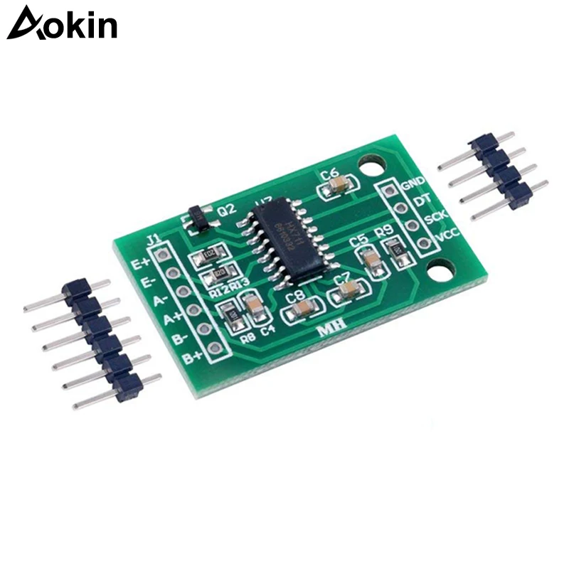 

2pcs Hx711 Weight Weighing Load Cell Conversion Module Sensors Ad Module for Arduino Microcontroller