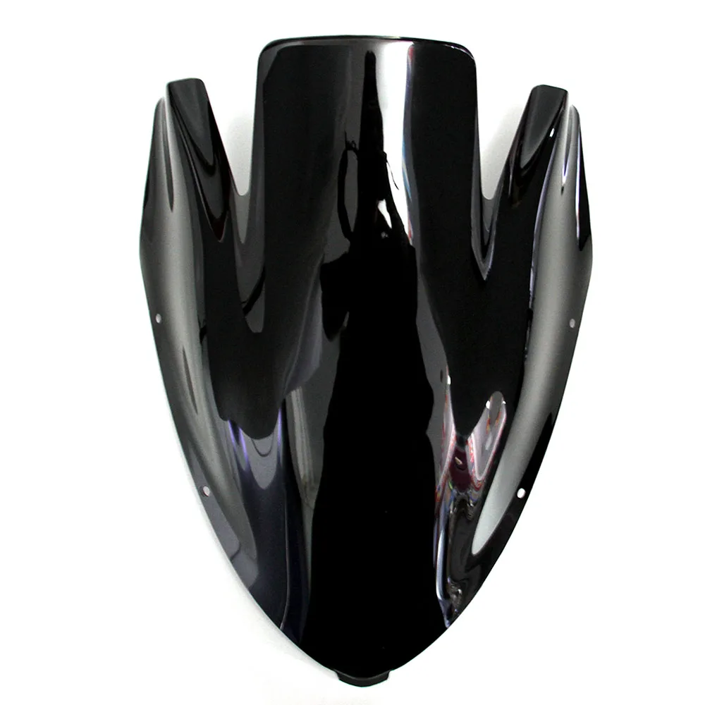 5 Color Windshield For 2006 2007 2008 Kawasaki NINJA 650 ER6F wind screen Double bubble Motorcycle Accessories