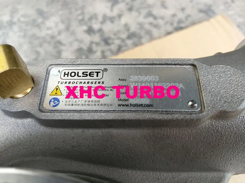 NEW GENUINE HOLSET HX50 2839663 612601110966 turbo turbocharger for WEICHAI WP10 9.7L 280HP 390HP