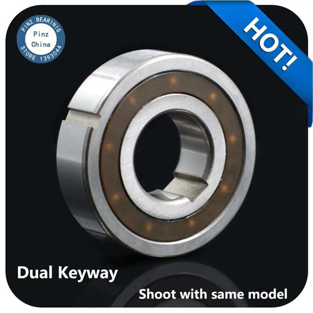 One Way Bearing CSK20 CSK20PP 20*47*14mm with Keyway/no keyway High Quality slot clutch backstop bearing