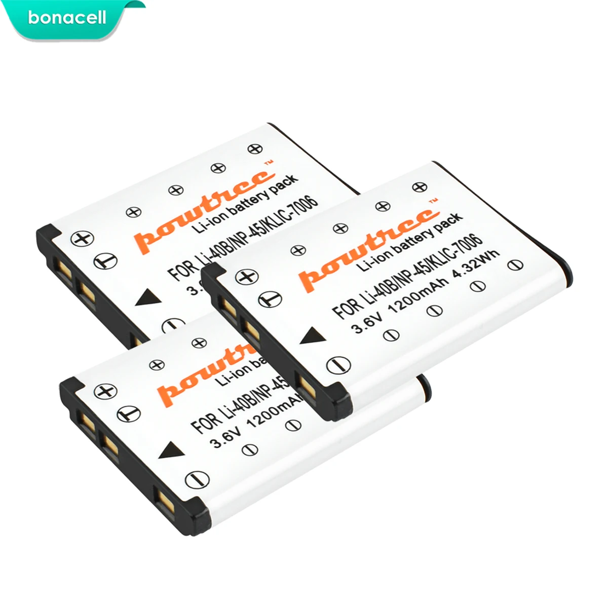 Bonacell NP-45,NP-45A NP-45S NP45,NP45A LI40B Battery for Fujifilm FinePix Z30,Z10fd,Z250fd,Z110,Z700EXR,J10,J120,JV100 L10