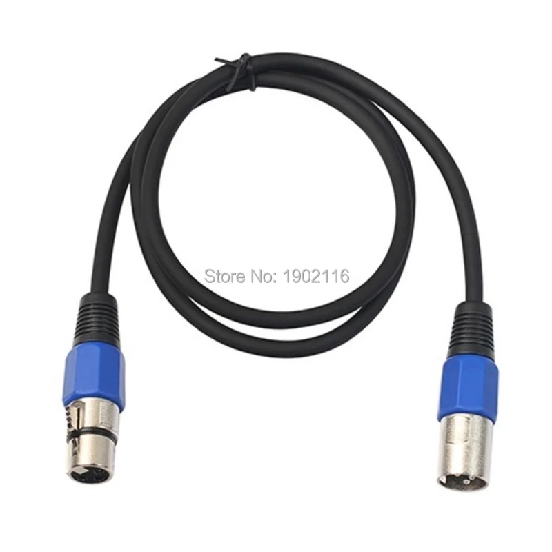 3-pin Signal DMX Cable DMX512 LED Stage Lighting Signal Cable LED Par Light Moving Head Light Customization (5M-20M) DMX Cable