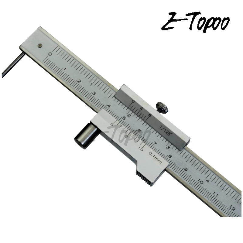 Parallel crossed caliper 0-200mm 300mm 400mm 500 stainless steel parallel crossed vernier caliper marking gauge Measurement Tool