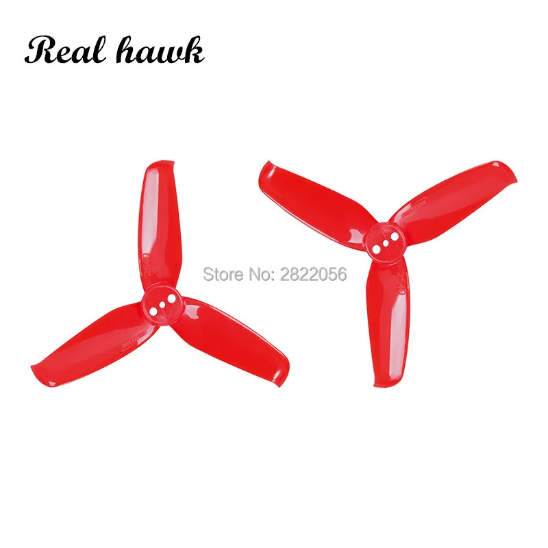 

3 holes 6 colors Gemfan 2540 2.5x4.0 FPV PC 3 propeller Prop Blade CW CCW shaft through the machine more special motor 1105