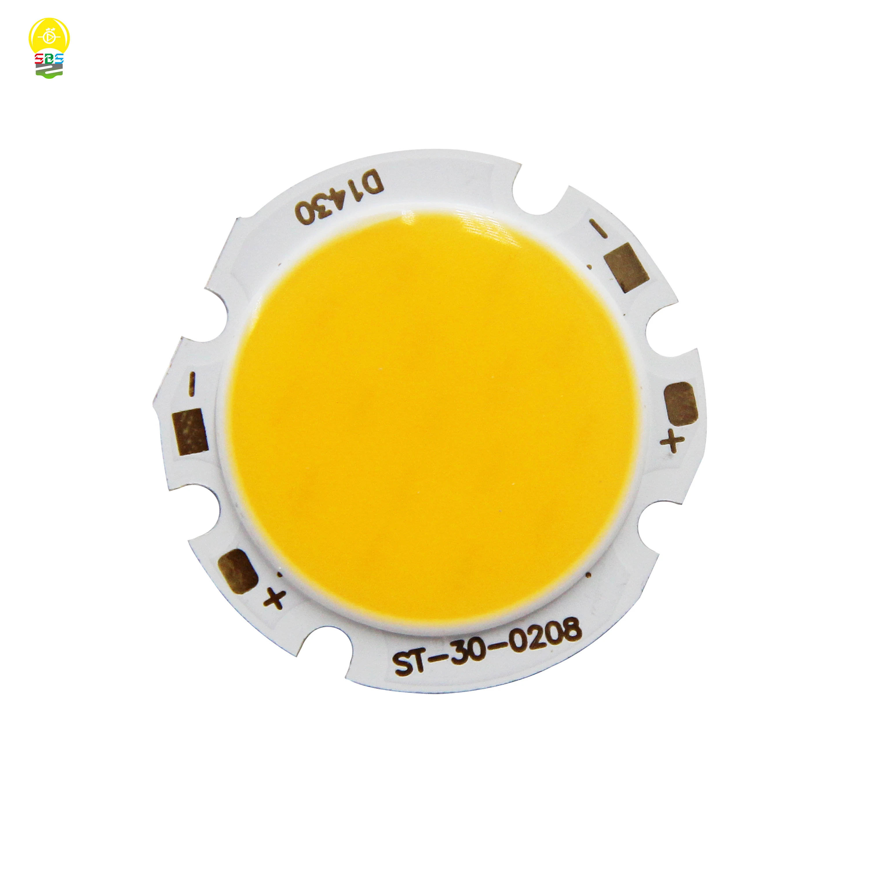 New 30mm Round LED COB Light Source 3W 6V 500mA Warm White 3000K Ra80 for Indoor Restaurant Desk Lamp DIY Bulb