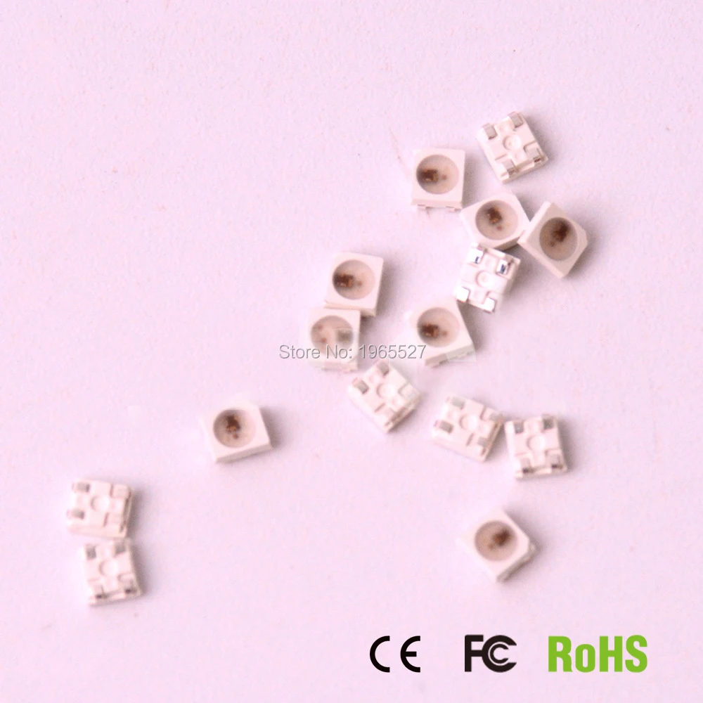

(1000 шт./лот) Мини SMD 2427 Полноцветный светодиодный чип RGB цифровой со встроенным входом SK6812 IC DC5V Самый маленький светодиод для освещения своими руками