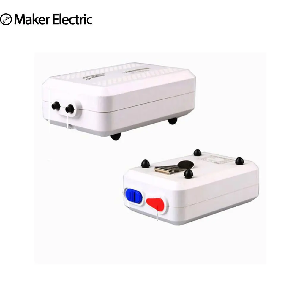 Portable quiet oxygen pump built-in lithium battery USB interface using more than ten hours AC and DC rechargeable water pump