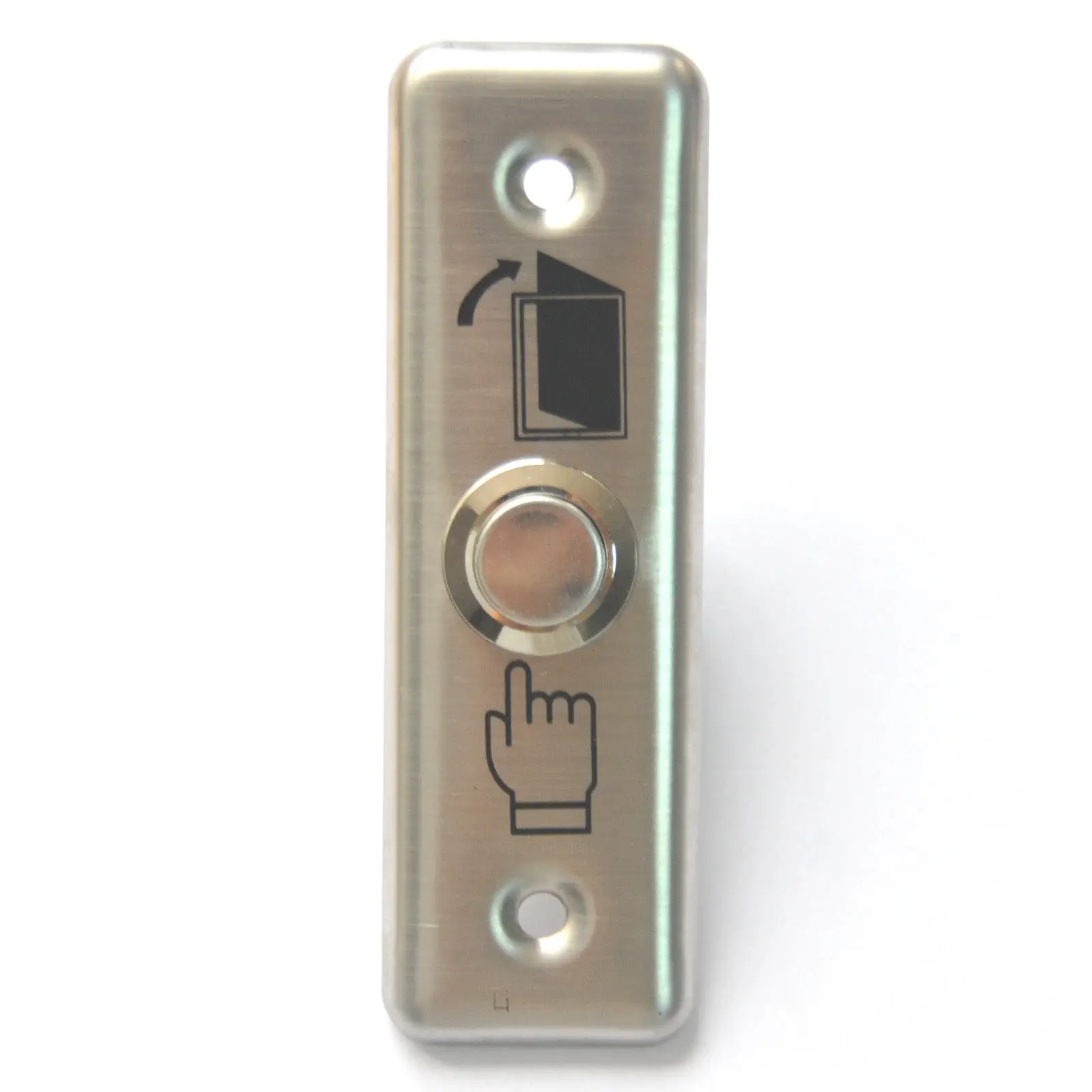 High quality Door Switch Button For Access Control Door Switch Stainless Steel Slim Exit Push Release Button Portable