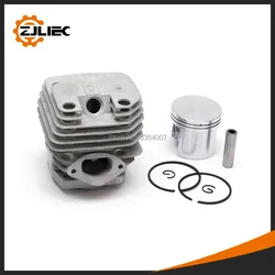Chainsaw Cylinder kit and piston set with diameter 45mm Fit For 52cc 5200 Chain Saw Tool Parts