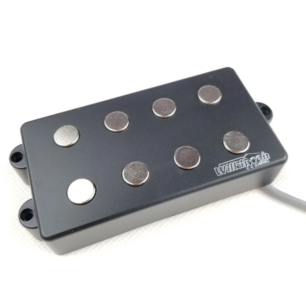 Wilkinson Lic-Basse électrique 4 cordes JE514 up, pour quatre tranches BigSound Fit Musicman, pickups WOfigured