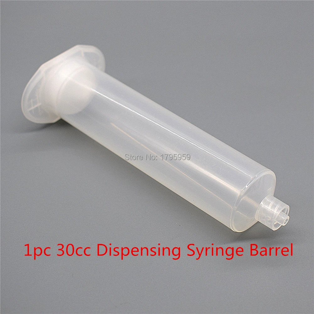 30cc 10cc Siringhe Colla Erogazione Barile Colla Adesiva Dispenser Industriale Erogazione Della Siringa Tubo con Fermacorda e ganci per Uso Industriale