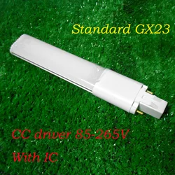 GX23 LED 2 Pin PL Retrofit Lamp 4W 5W 6W 8W 9W 10W G23 CFL Replacement Horizontal Recessed Down Light Bulb warm white Pure white