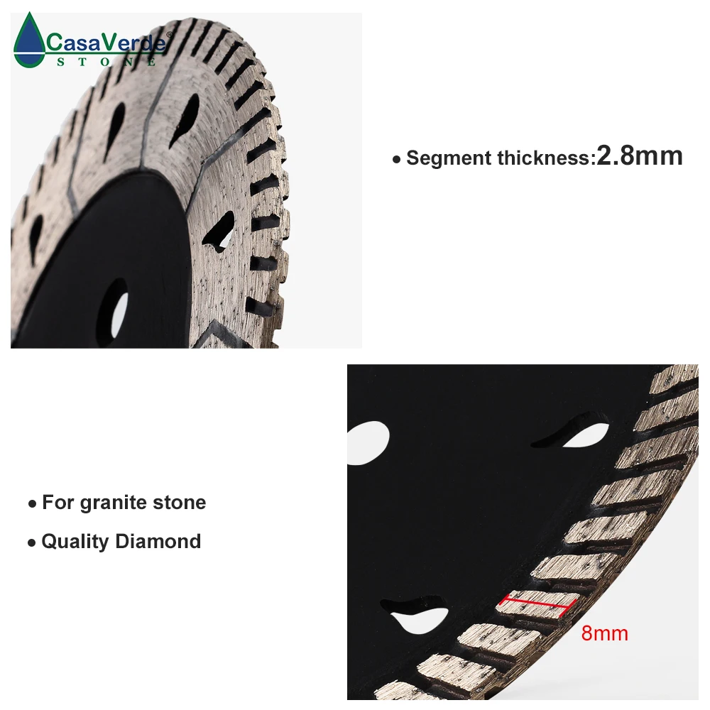 Free shipping DC-M5 5 inch cutting wheels 125mm diamond circular grinding disc for granite stone