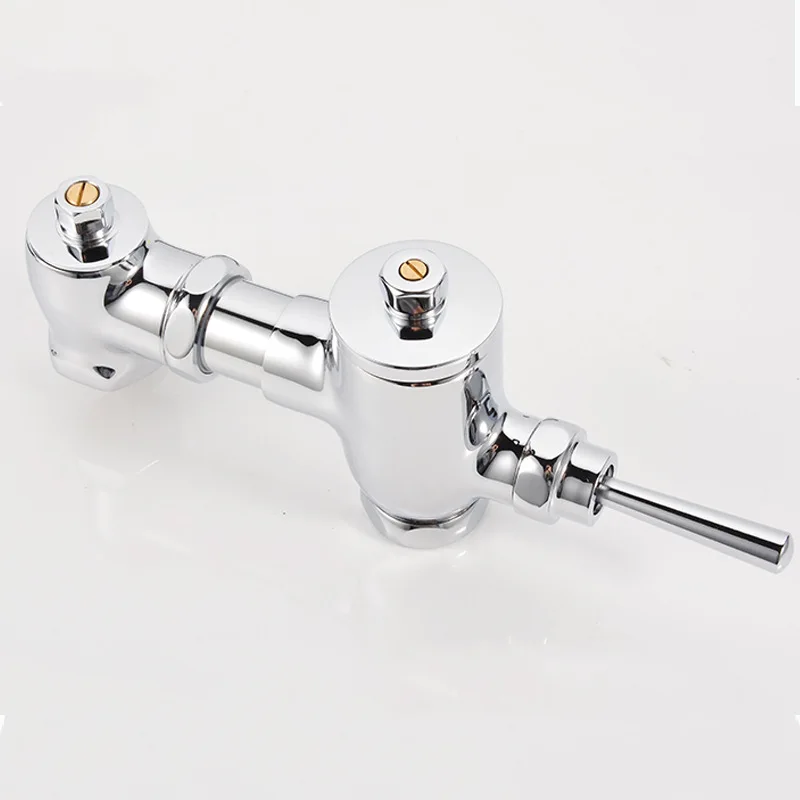 Brass Handle Adjustable OEM Sticker According To Horizontal Toilet SquattingWater Valve Switch Toilet Valve  Bluetooth Flusher