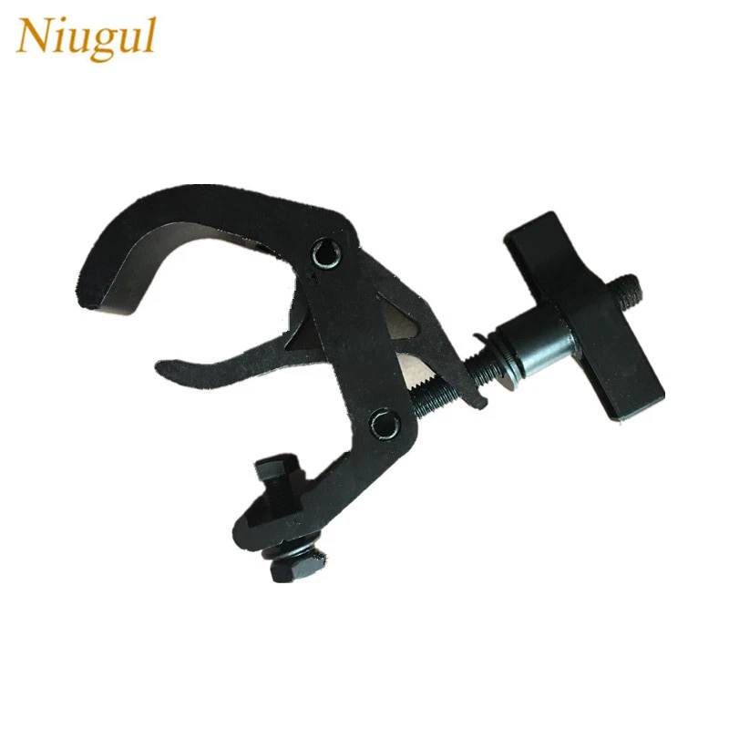 20pcs/lot Big Aluminum Material Light Hook Clamp Load 200kg 40-70mm Heavy Duty G Clamp Truss Stage Light DJ Equipment Clamps