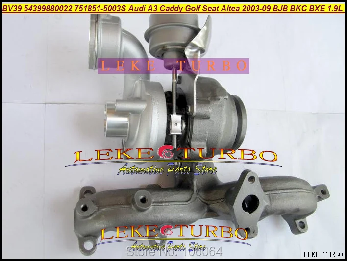 Turbo BV39 54399880097 54399700097 038253056M 038253056MX Turbocharger For Volkswagen T5 Transporter AXB 1.9L 2003-09