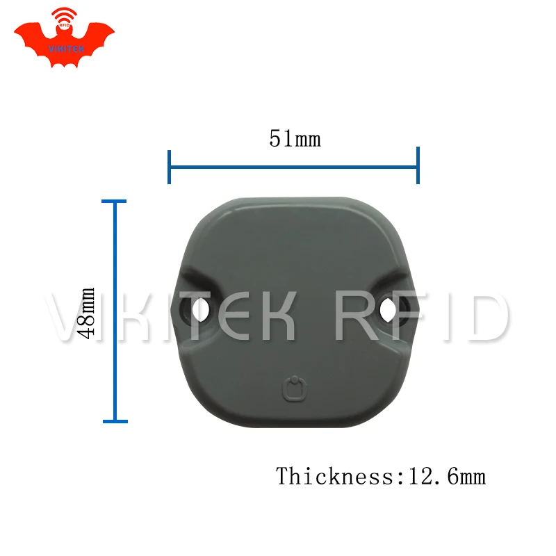 Omni-ID Exo 750 UHF RFID  metal tag 10 pcs per box 915M EPC C1G2 ISO18000-6C Exo750 Logistics Postal Manufacturing tote tracking