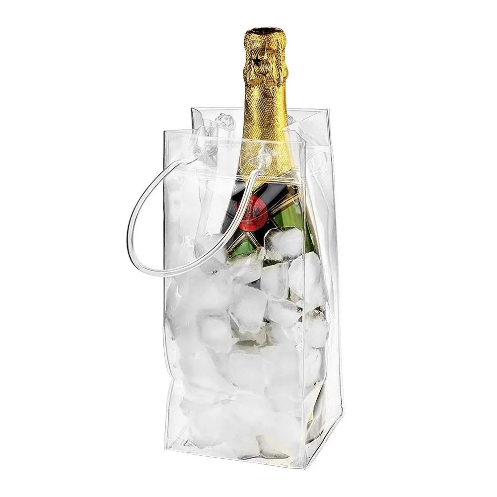 2019 New Arrival Wine Bottle Freezer Bag Chilling Cooler Ice Bag Beer Cooling Gel Holder Carrier Portable Liquor Ice-cold Tools