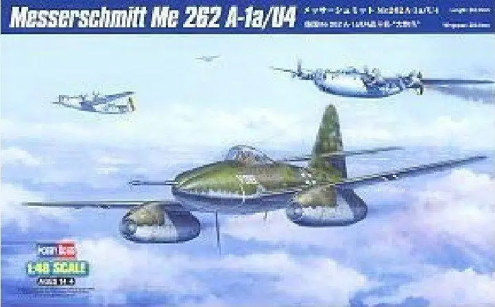 Hobbyboss 80372 1/48  Messerschmitt Me262A-1a/U4 Model kit