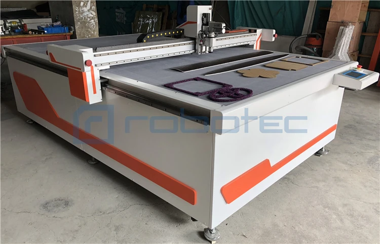 Leather Carpet Oscillating Knife Cutting Machine 2500*1600mm Working Size/Leather Fabric cutting Machine With CCD Opiton