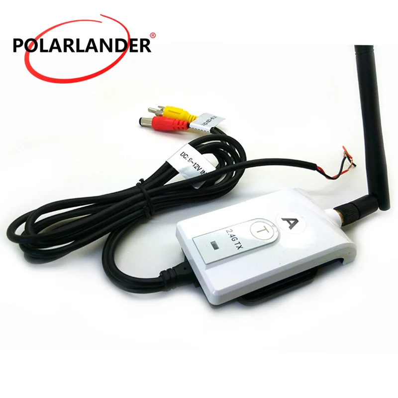 200m Range 2.4G Wireless Car Rear View Parking Kit Back Up Camera Wireless Transmitter and Receiver for 24V truck bus vehicle