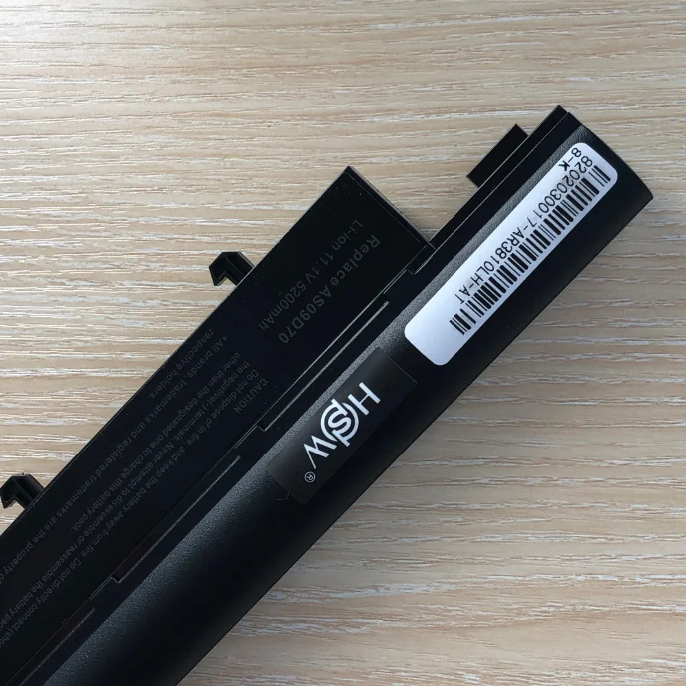 HSW Laptop Battery For ACER Aspire 3810 3810T 4810 4810T 5810 5810T TravelMate 6cell