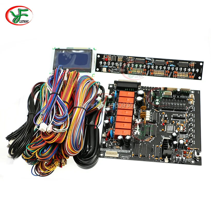 Arcade Crane PCB Board Crane Game Machine Motherboard/Wires Harness/Counting Sensor/LCD Display/Toy Crane Machine Parts Diy