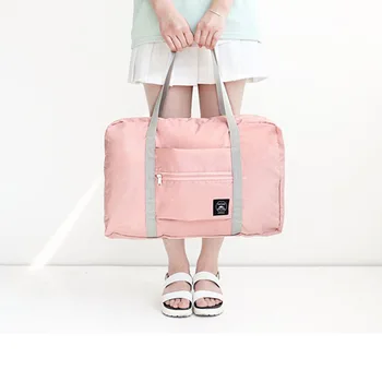 여성용 대형 여행용 지퍼 백, 주말 여행용 가방, 홀달 핸드 PU 가죽 수하물 핸드백 