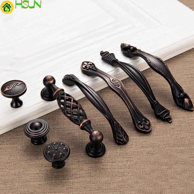 Antique Furniture Cabinets Handle and Knob American Style Knobs Drawer Puller Door Handles Cabinet Pull