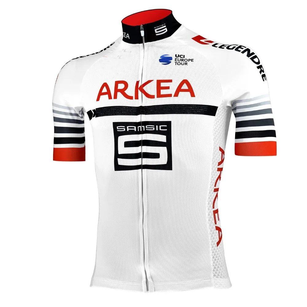 2019 ARKEA SAMSIC TEAM Men's Only Cycling Jersey Short Sleeve Bicycle Clothing Quick-Dry Riding Bike Ropa Ciclismo