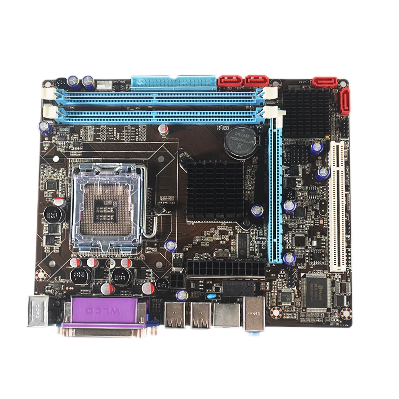 PCWINMAX-G41 Placa-mãe desktop, soquete DDR3, LGA775, chipset original, micro ATX, novo