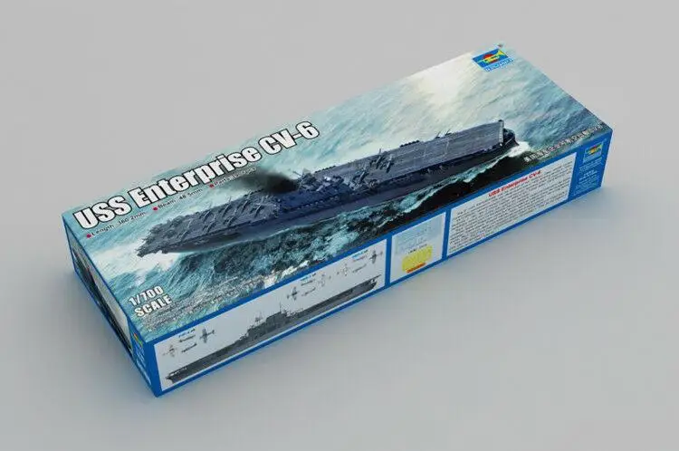 

Trumpeter 1/700 06708 USS Enterprise CV-6