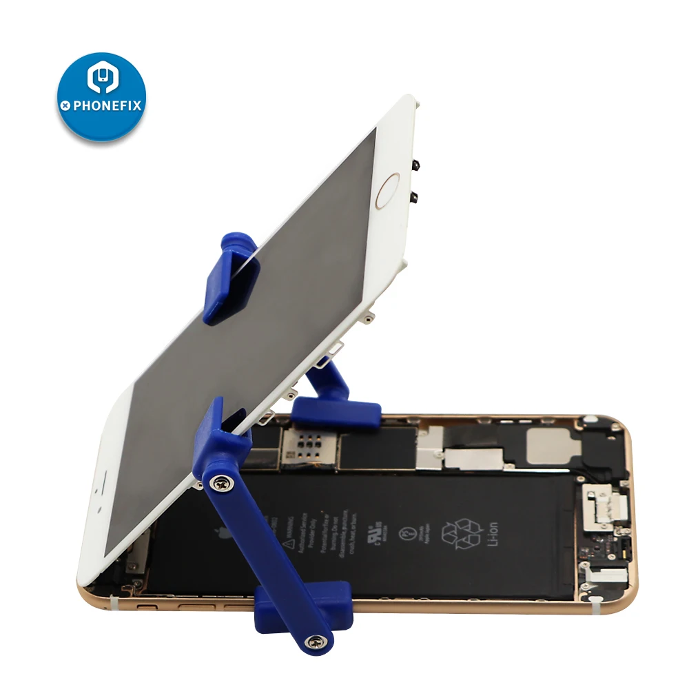 360 Rotation Universal Cell Phone PCB Repair Stand Holder LCD Screen Repair Clamp Fixture Clamp Clip for iPhone iPad Screen Tool
