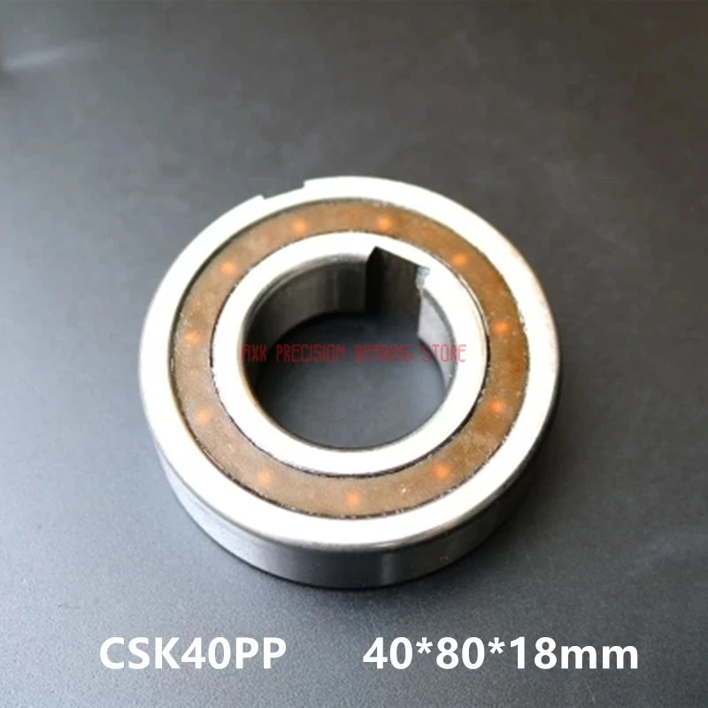 

2023 Rushed Real Csk40pp One Way Bearing Clutches 40*80*18mm ( 1 Pc) With Keyway Csk6208pp Freewheel Clutch Bearings Csk208pp