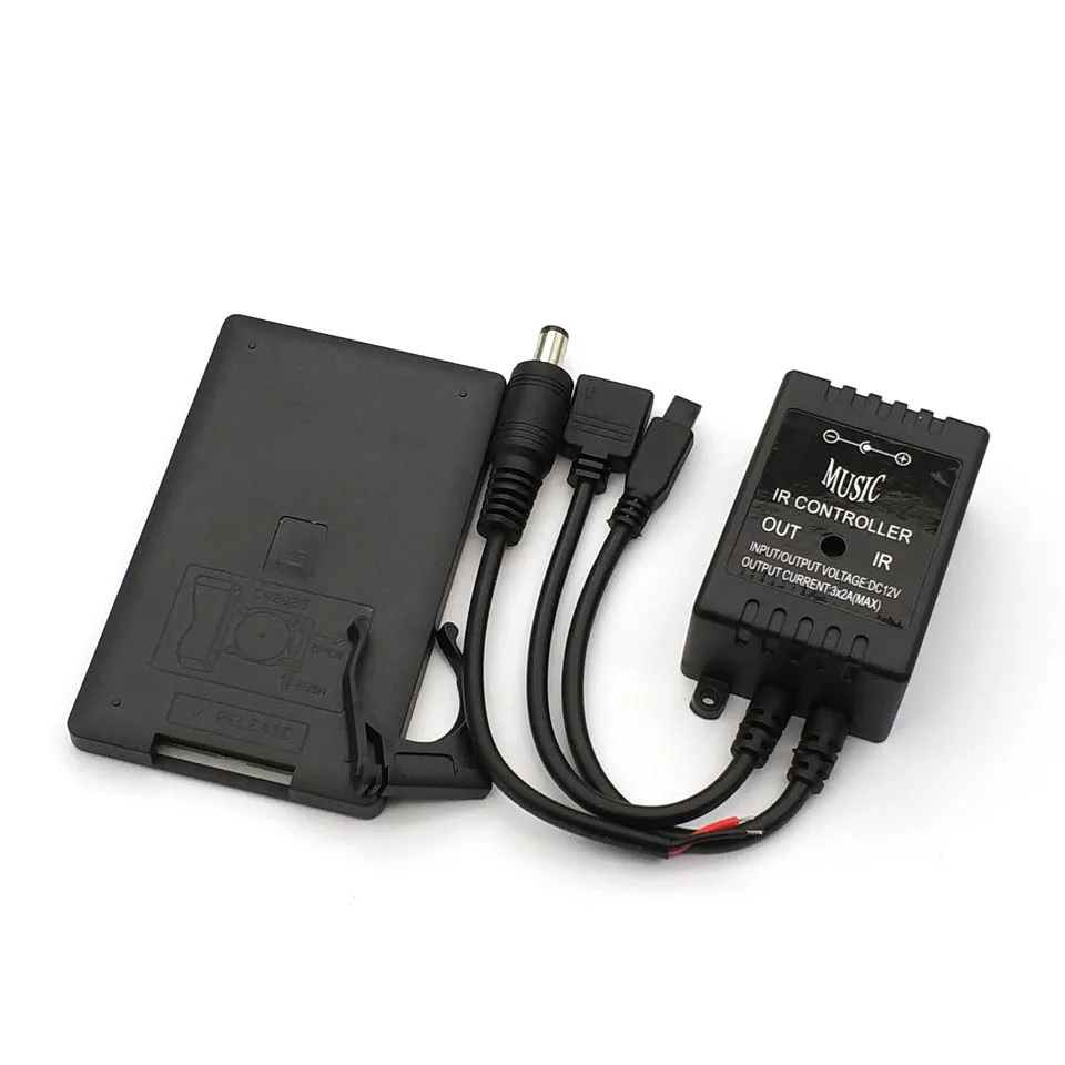 20 Phím Âm Nhạc Tiếng Nói Bộ Điều Khiển Cảm Biến Âm Thanh Điều Khiển Hồng Ngoại Từ Xa Thực Tế Nhà Đảng RGB 3528 5050 Dây Đèn LED Ánh Sáng RGB bộ Điều Khiển