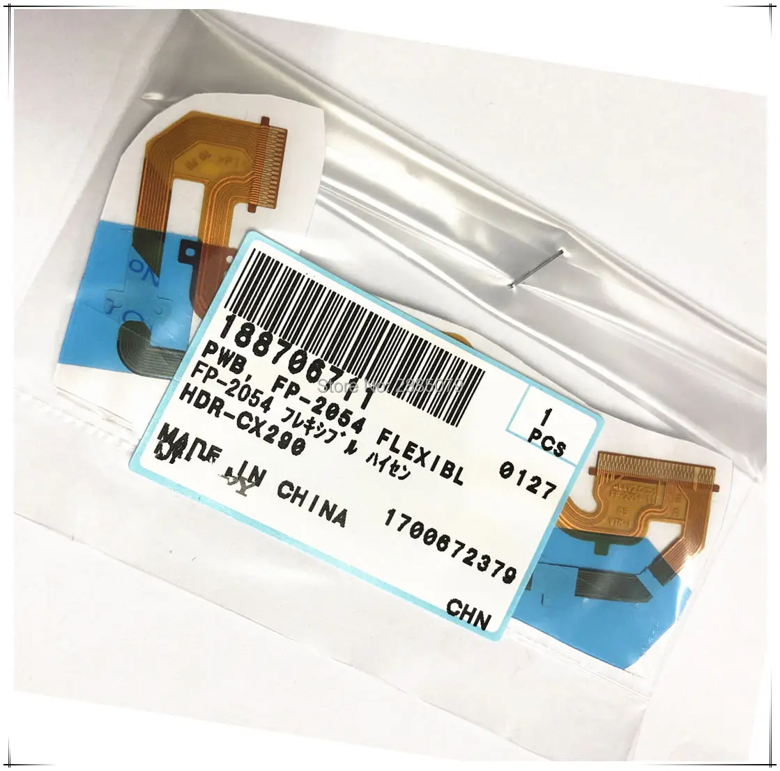 Original novo cabo flexível lcd para sony HDR-CX290E HDR-CX390E HDR-CX220E cx290e cx390e cx220e cx290 cx220 câmera de vídeo reparação parte
