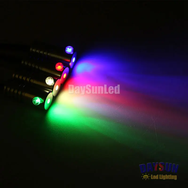 Free Shipping DC12V 2W Led Light Source 9 Colors Mini Illuminator LED Emitter Side Glow Fiber Optic Lamp Car Use Home Use