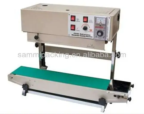 

Automatic vertical Plastic bag Heat Sealing Machine/ band sealer printed heat seal plastic bag