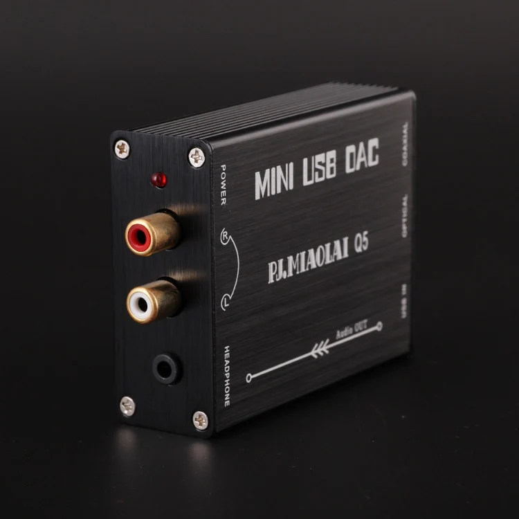 Mini HIFI PCM2704 PC DAC audio decoder computer externe USB soundkarte zu RCA audio/faser/koaxial digital signal ausgang