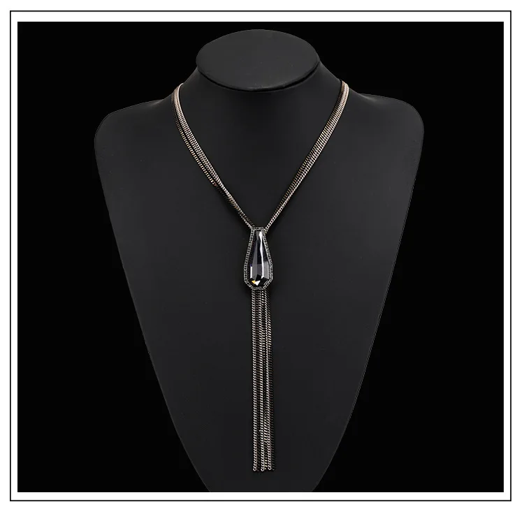 BYSPT Female Pendant Necklace Tassel Long Sweater Chain Necklace Necklace Wholesale necklace pendant pendant Accessories