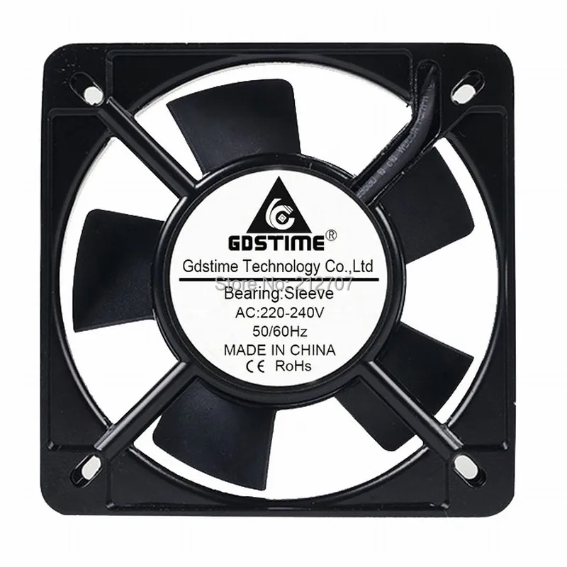 

5 pieces Ac Axial Flow Cabinet Cooling Fan 11025 110*25mm 220V for Electrical Products