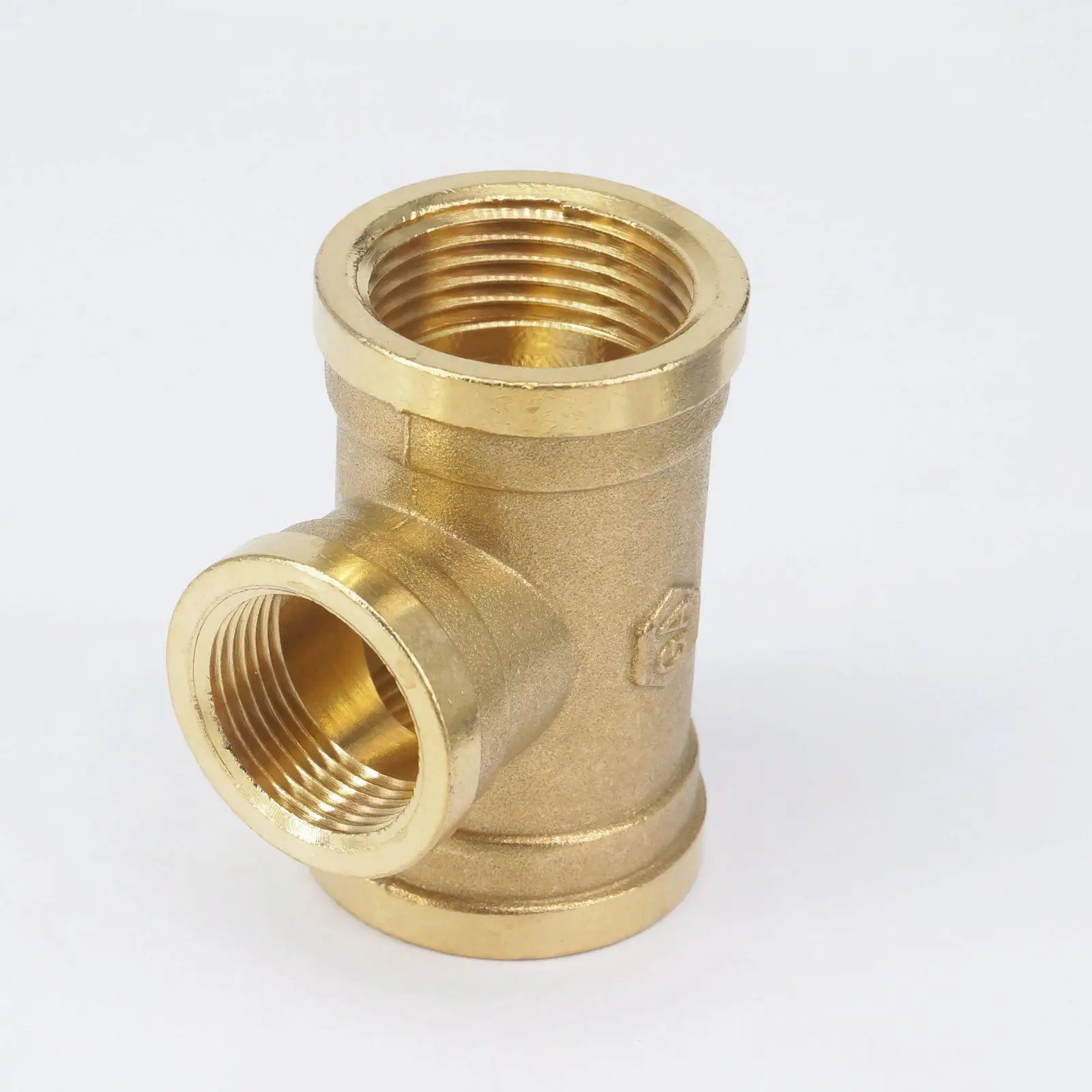 1 "Female BSP Thread x 3/4" Female BSP Thread x 1 "Female BSP Thread Tee 3 Way латунные соединительные редукционные соединители