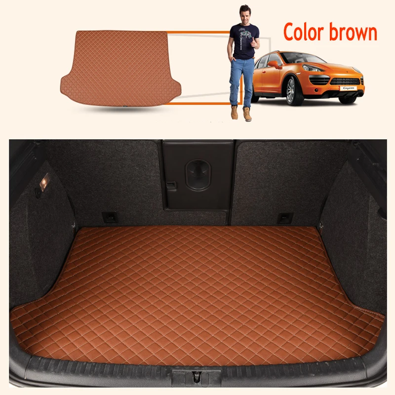 

Custom special car Trunk mats for Kia Rio K2 Spectra Cerato Forte 5D heavy duty foot case car styling carpet liners