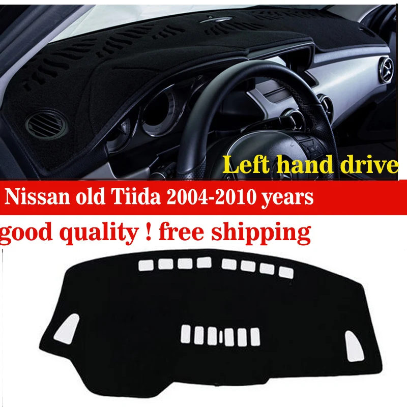 Car dashboard covers pad For Nissan old Tiida 2004-2010 years Instrument platform desk pad Instrument platform accessories